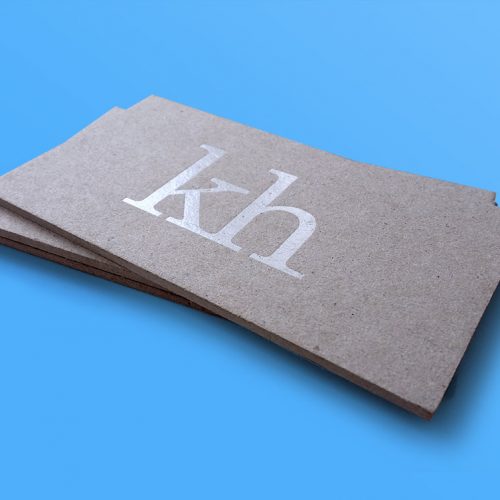 Carte effet béton
