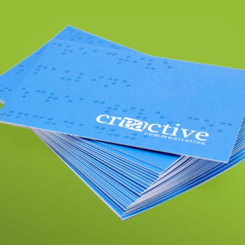 Cartes en braille