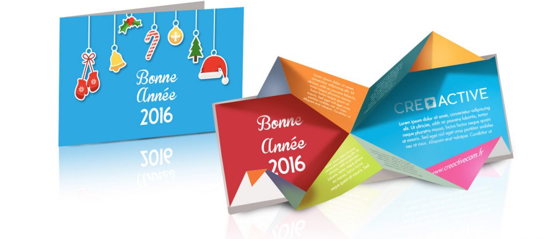 carte-voeux-Origami-Creactive carte origami