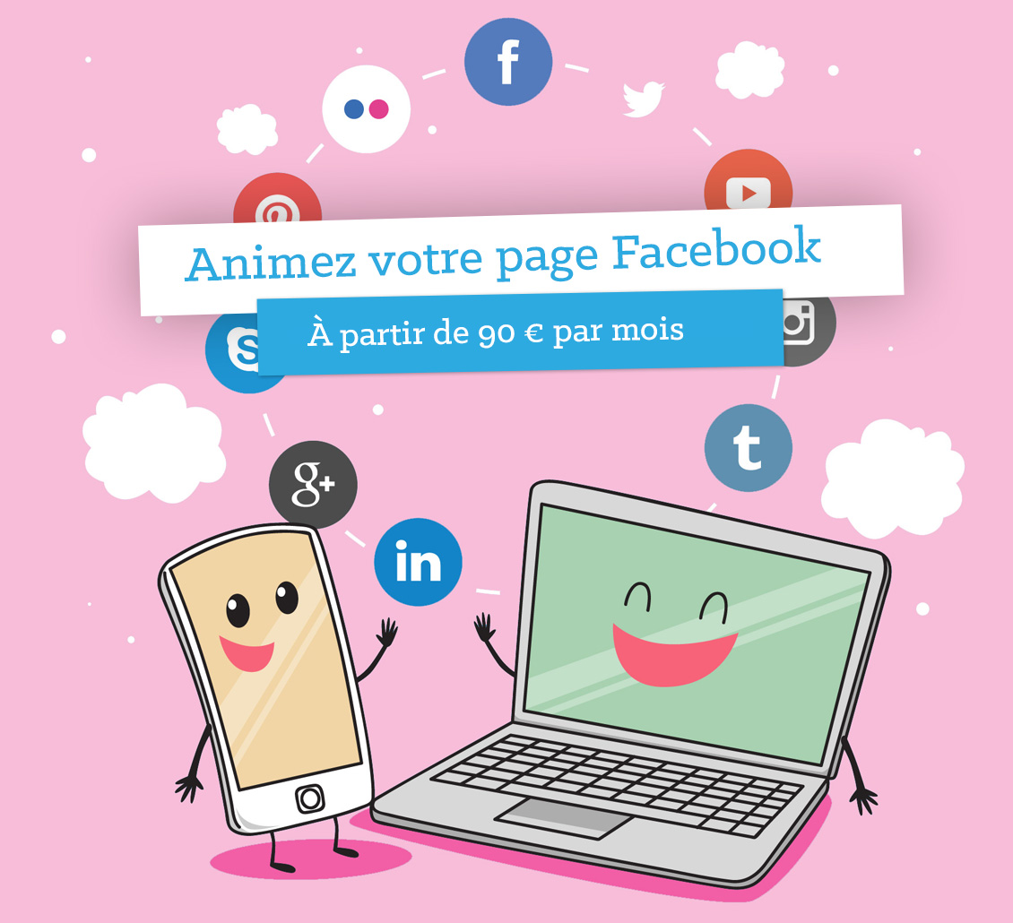 Animation réseaux sociaux - Creactive